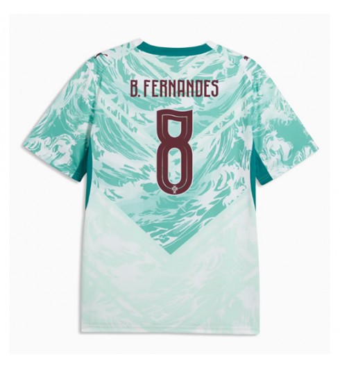 Portugalsko Bruno Fernandes #8 Venkovní Dres MS 2026 Krátký Rukáv Portugalsko Bruno Fernandes #8 Venkovní Dres MS 2026 Krátký Rukáv